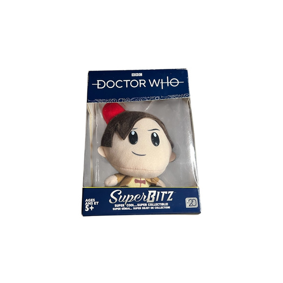 BBC Doctor Who Eleventh Doctor Collectible SuperBitz Plush Police Call Box - Picture 1 of 8